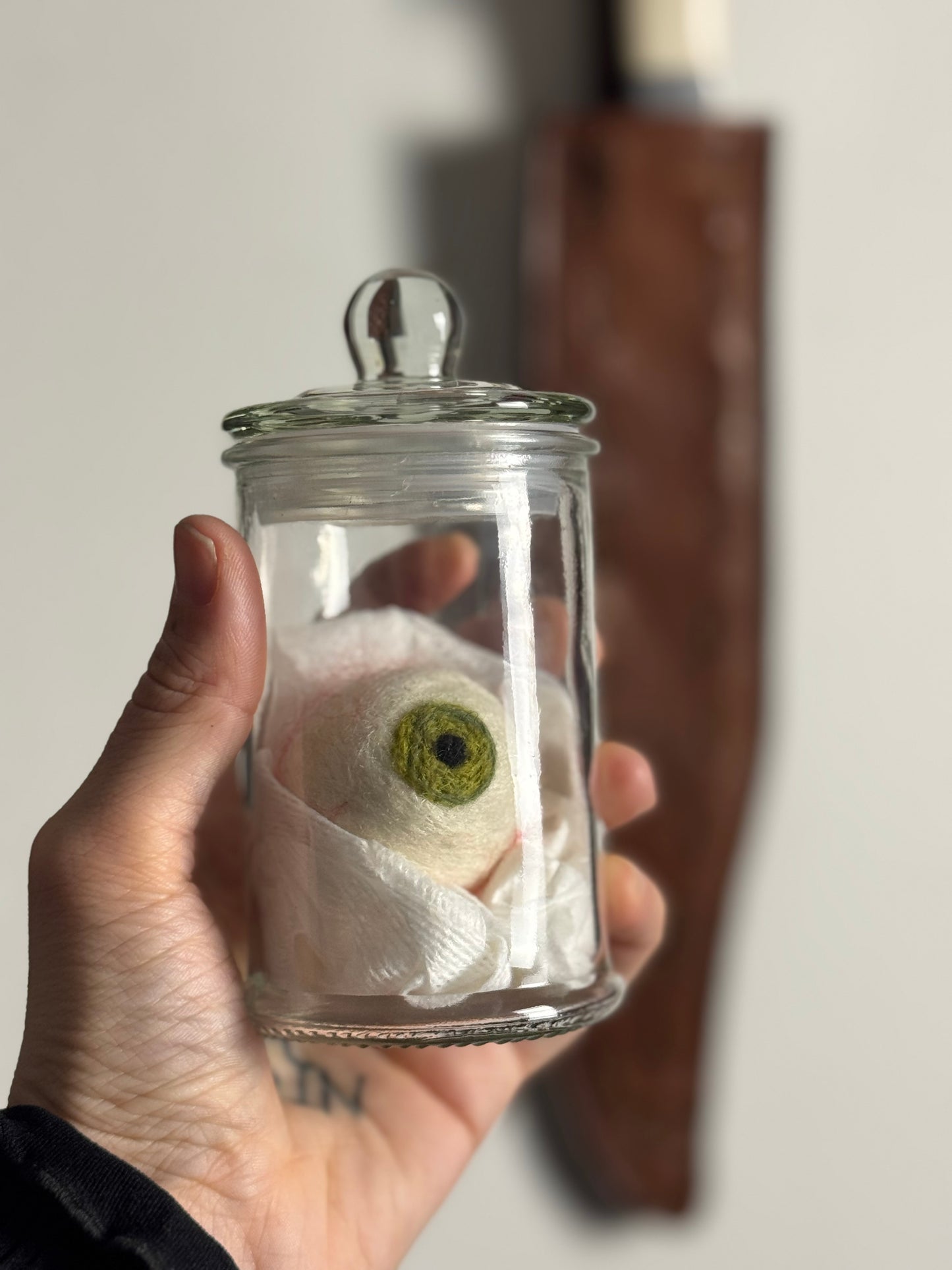 Stolen Eyeball in Jar