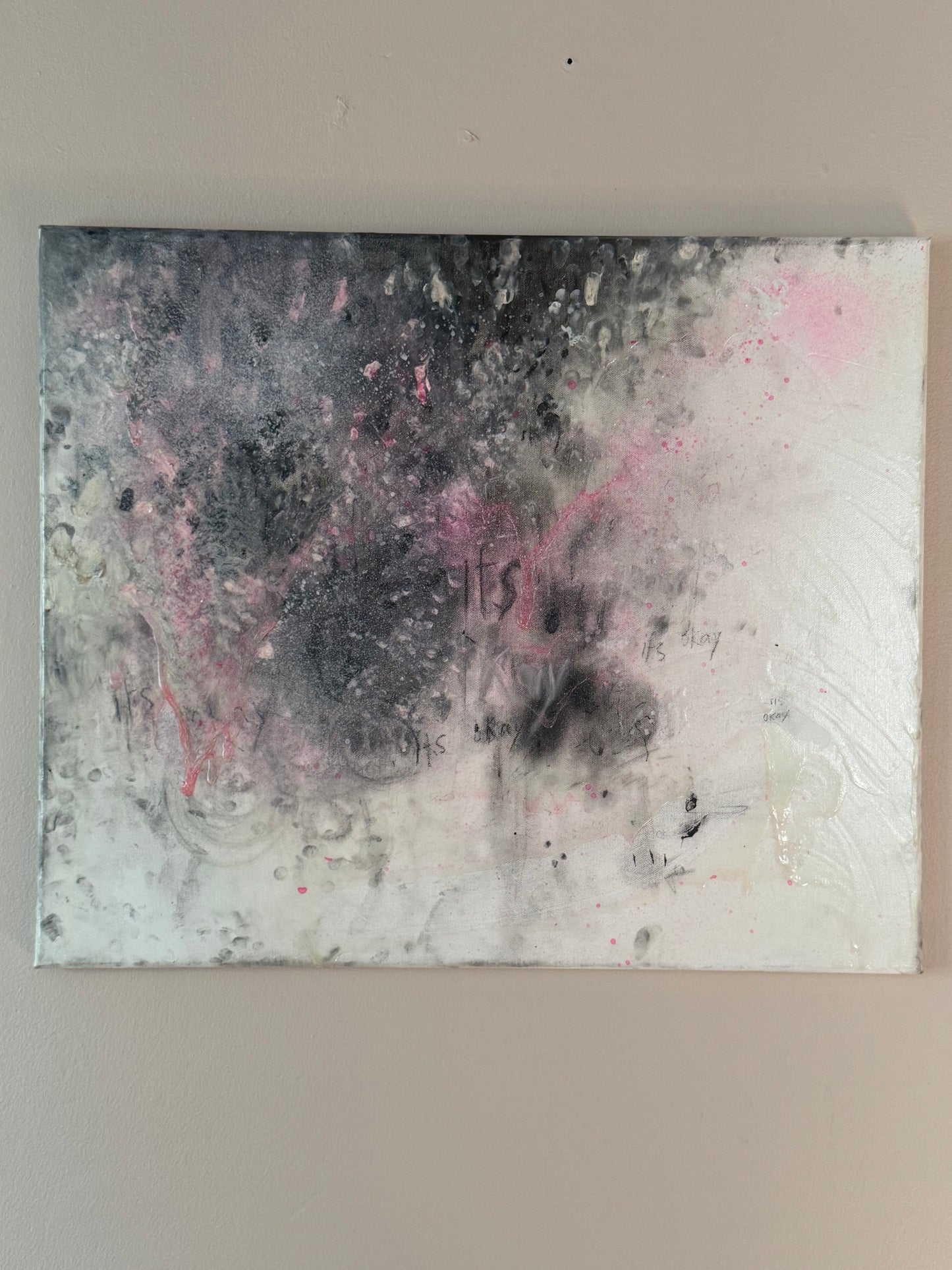 Left Alone To Prosper Original Canvas Piece