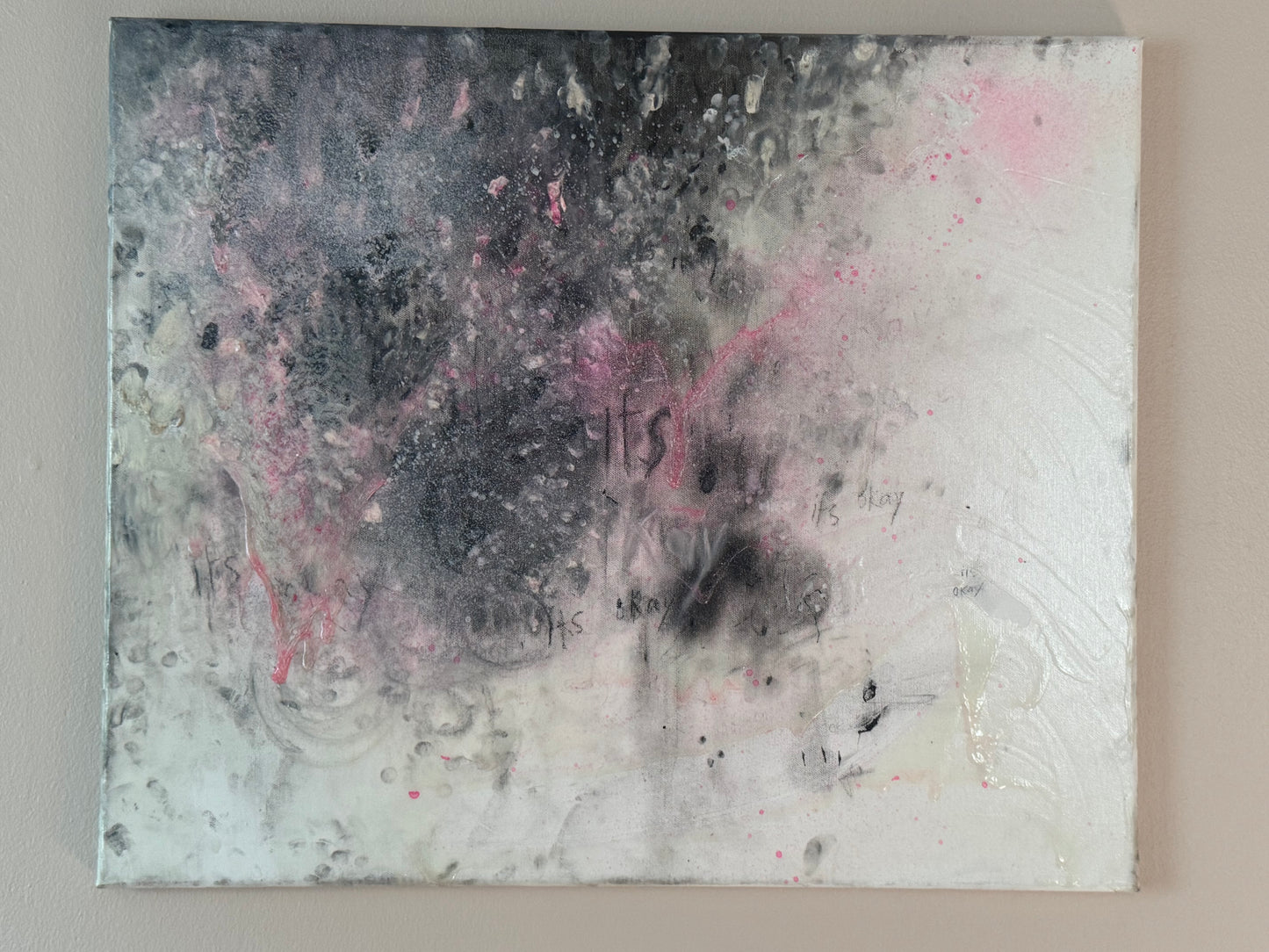 Left Alone To Prosper Original Canvas Piece