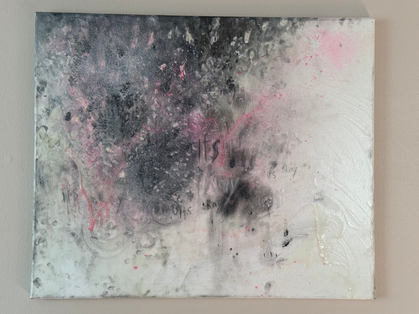 Left Alone To Prosper Original Canvas Piece