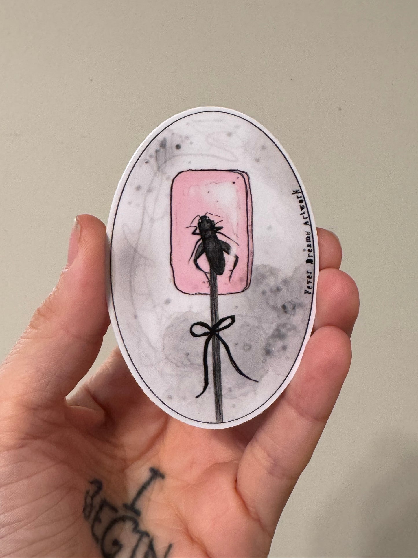 Cricket Lollipop Sticker