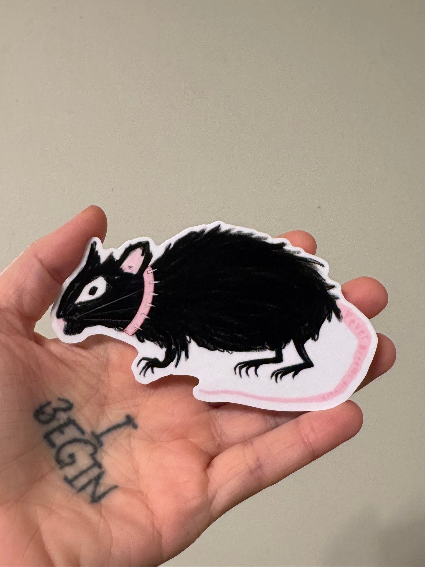 Punk Rat Sticker