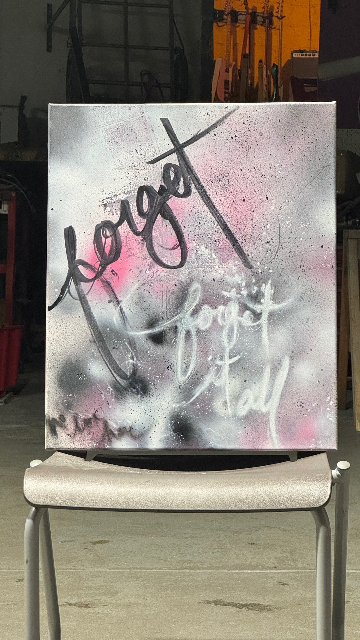 Forget Original Canvas Piece