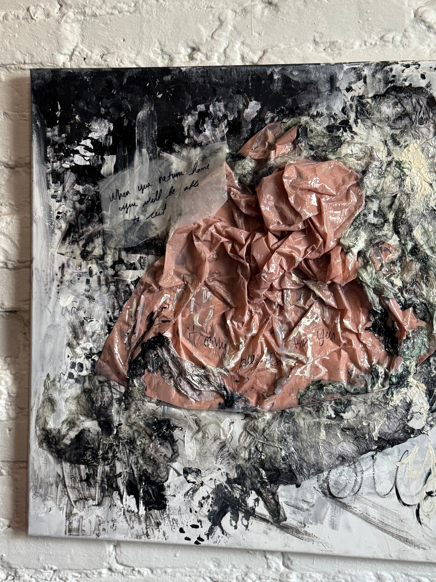 Return Home Original Canvas Piece