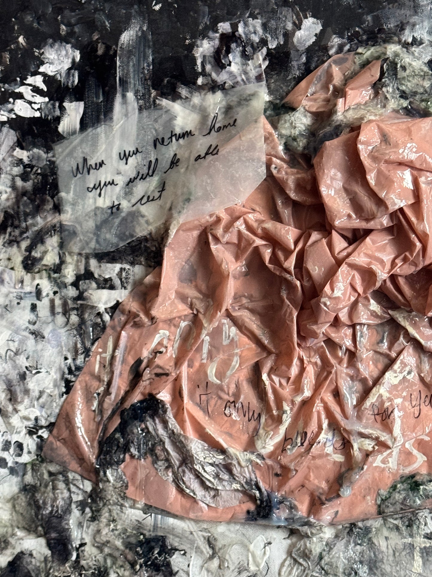 Return Home Original Canvas Piece