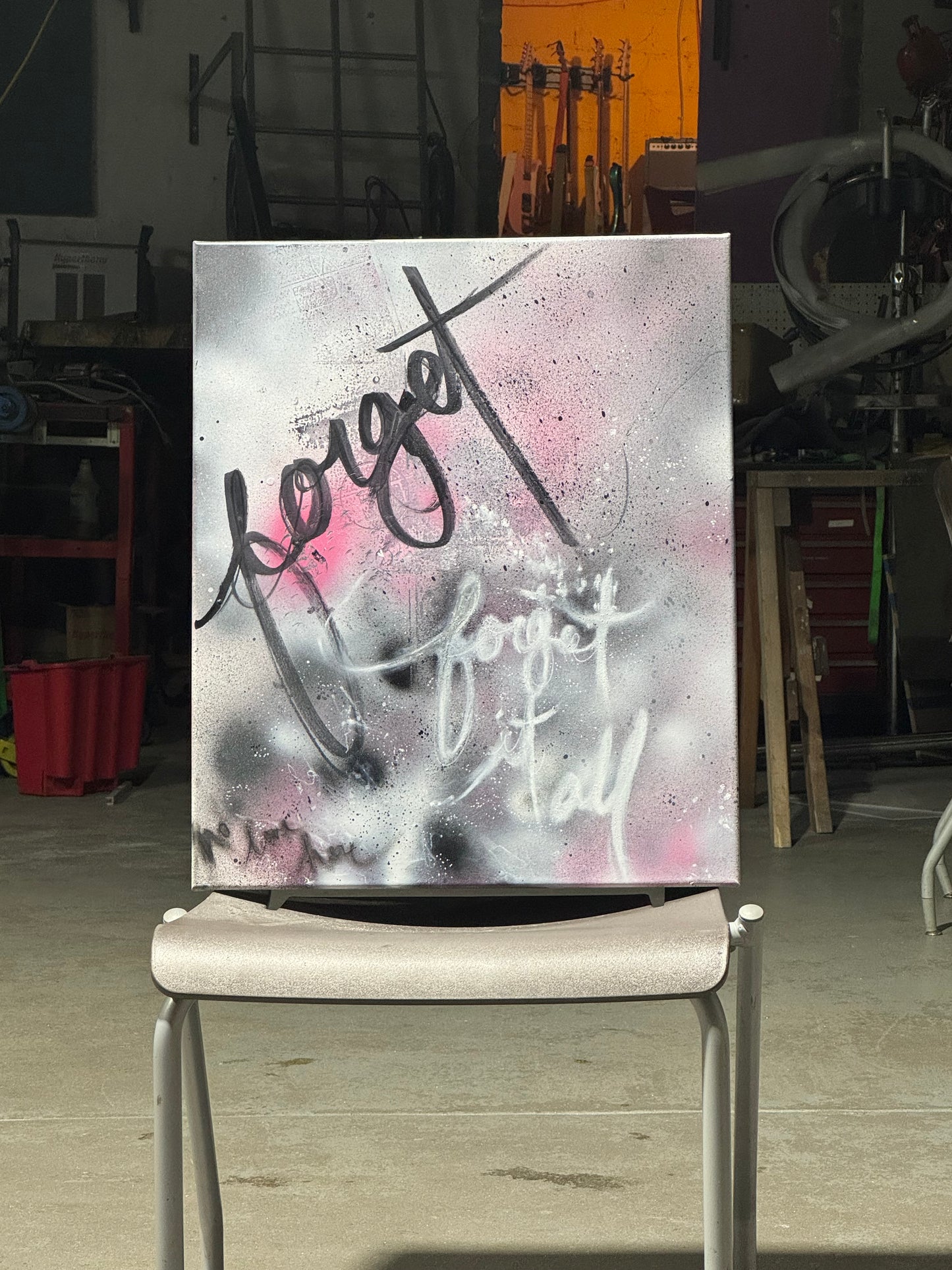 Forget Original Canvas Piece