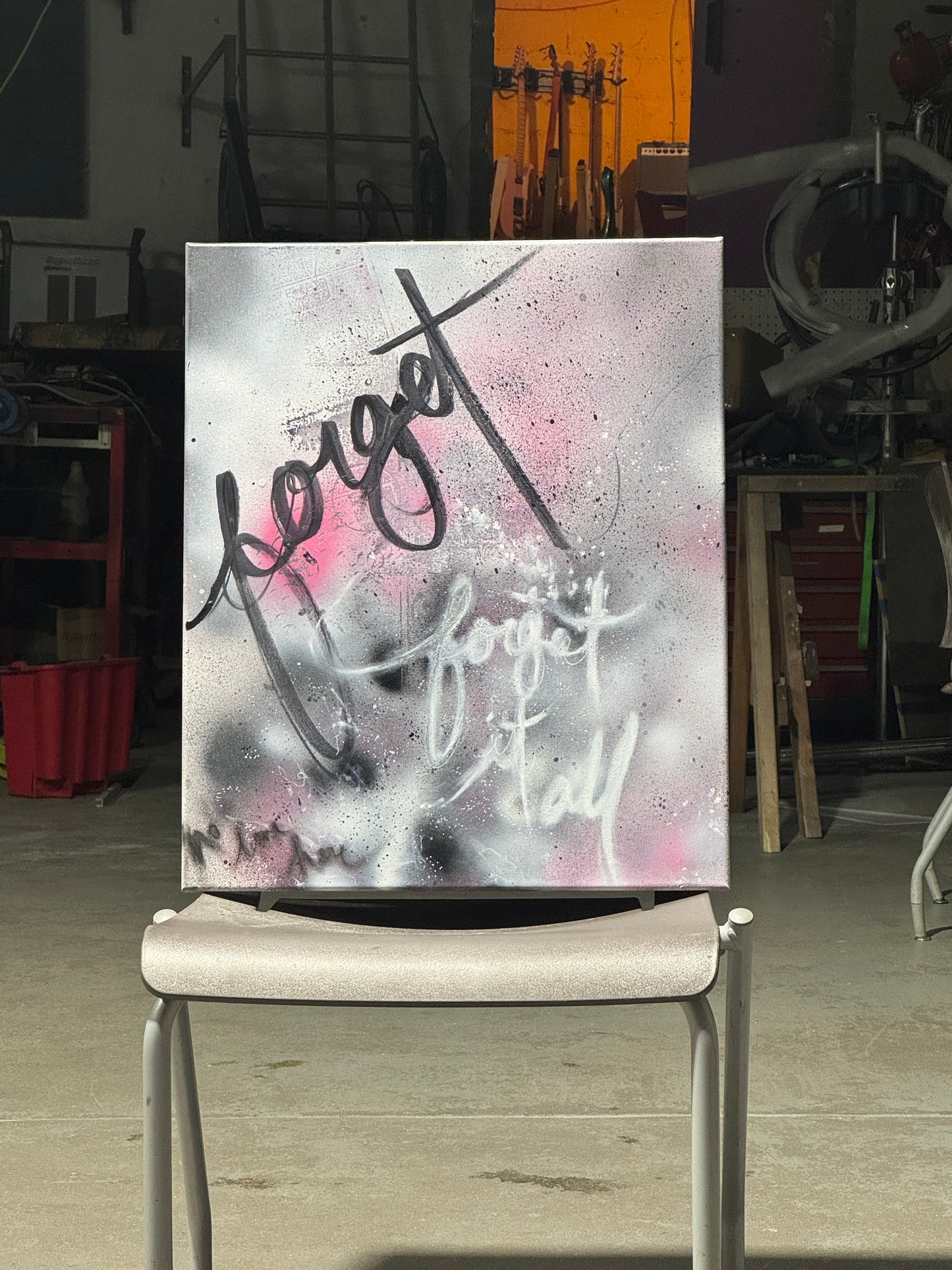 Forget Original Canvas Piece
