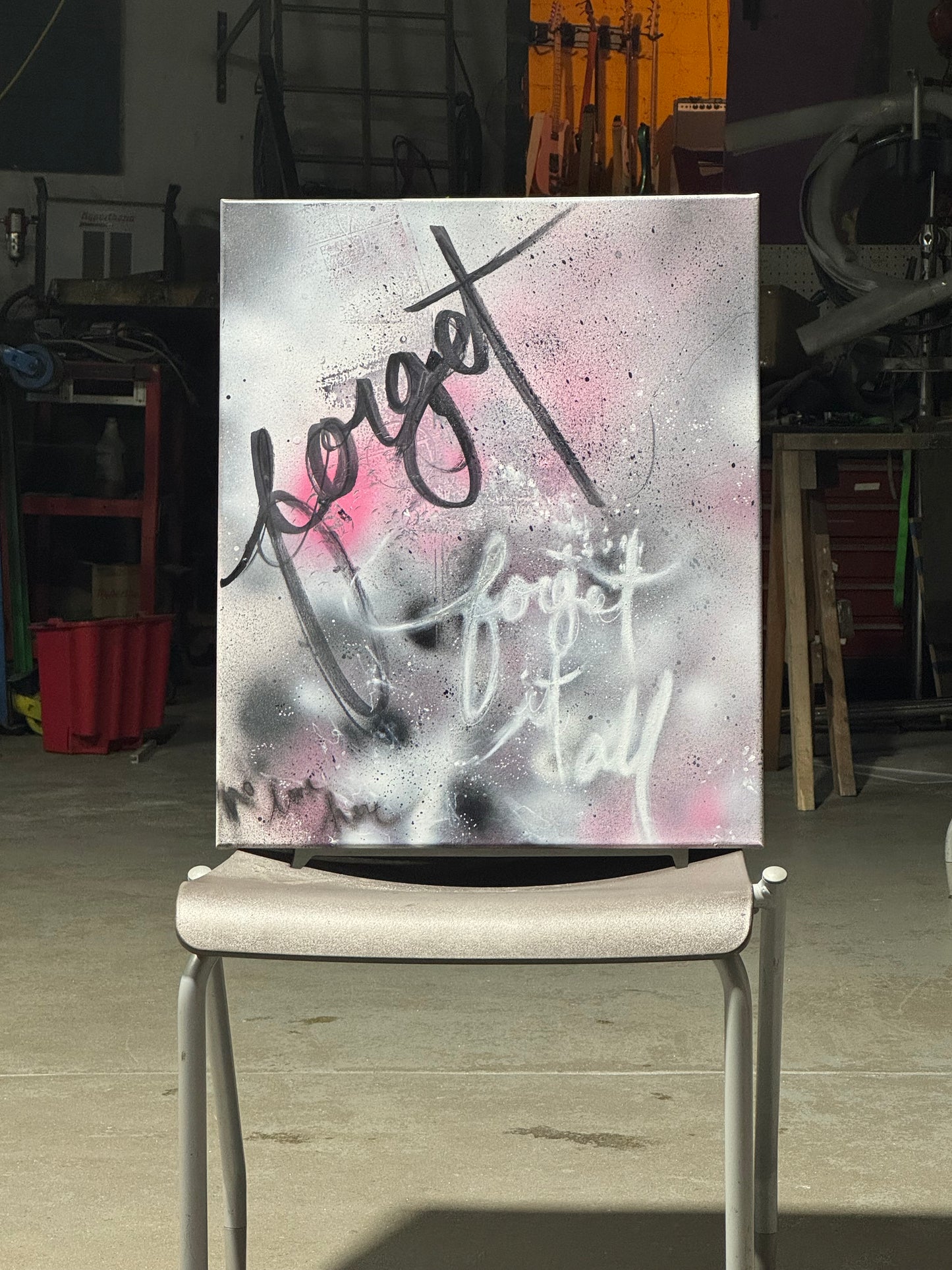 Forget Original Canvas Piece