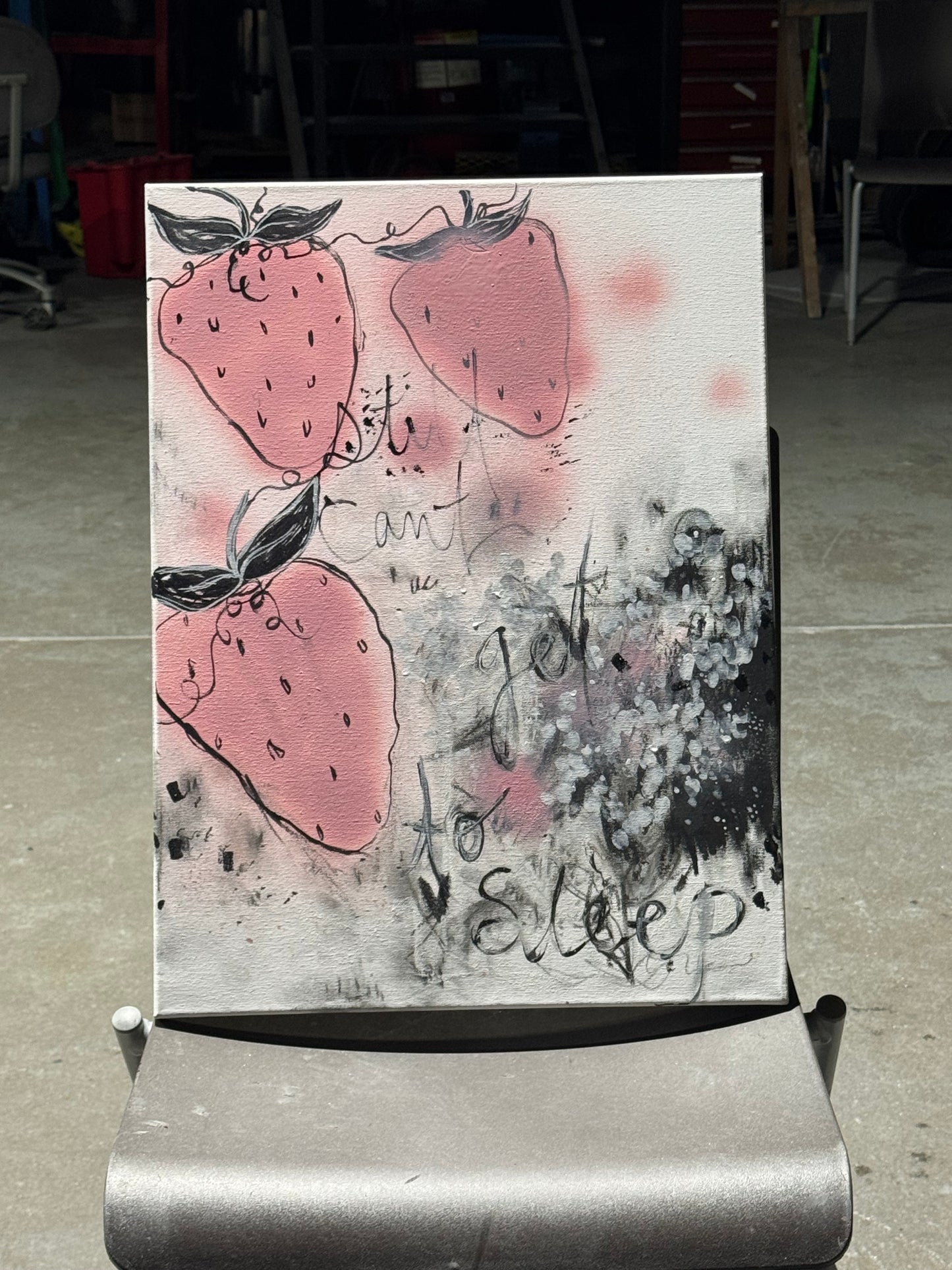 Get To Sleep Original Canvas Piece