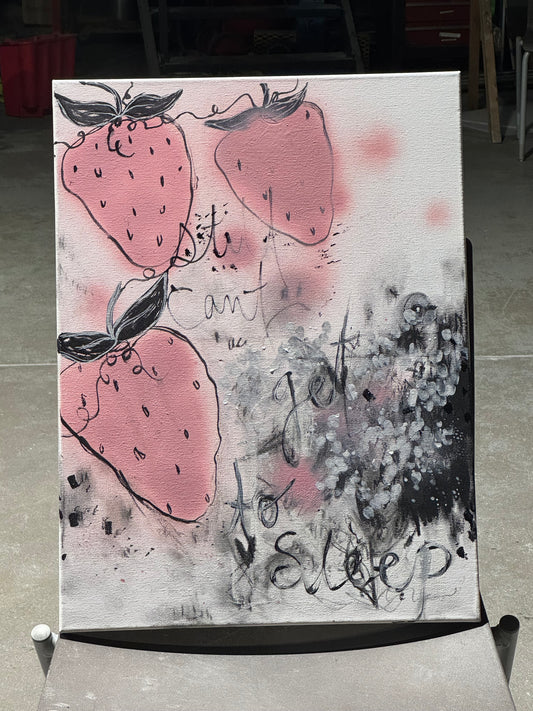Get To Sleep Original Canvas Piece