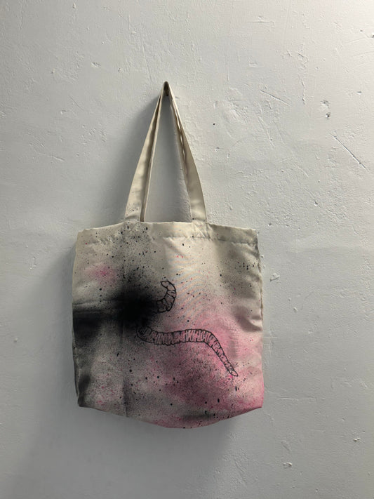 Worm Tote Bag