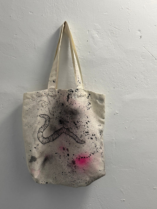 Worm Tote Bag