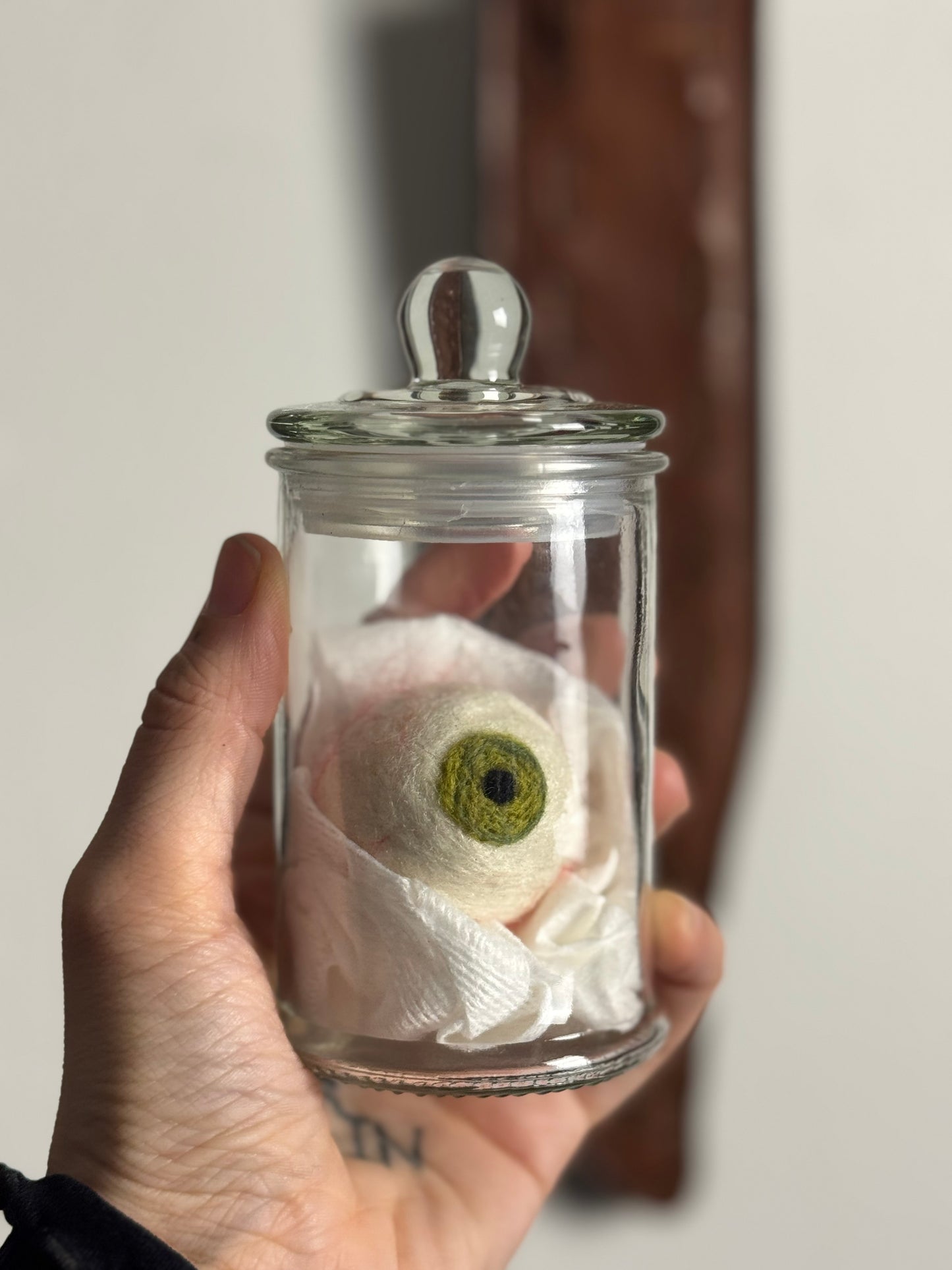 Stolen Eyeball in Jar