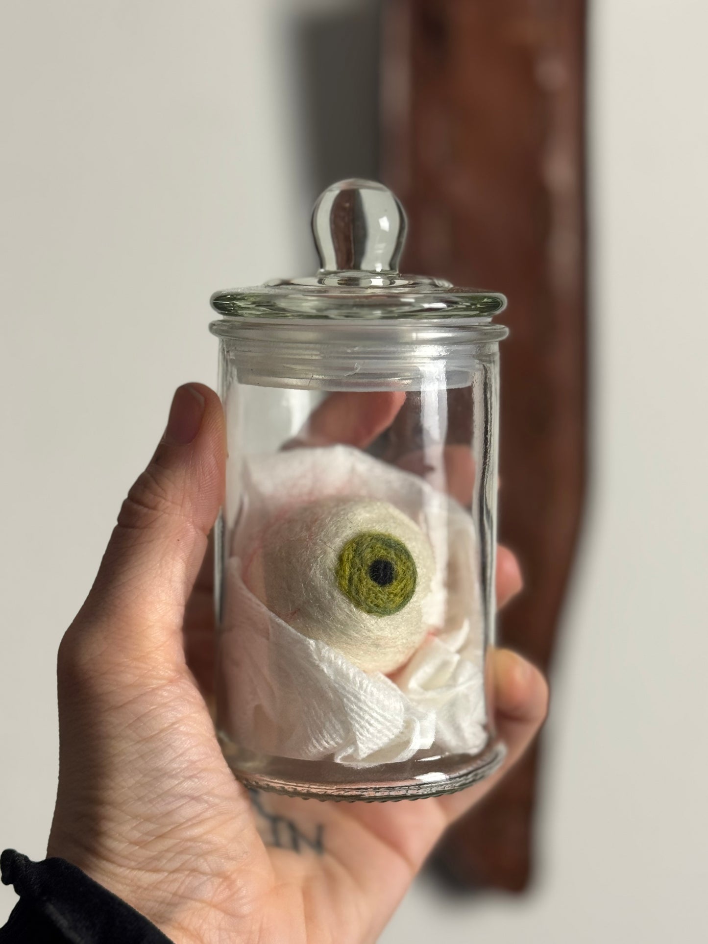 Stolen Eyeball in Jar