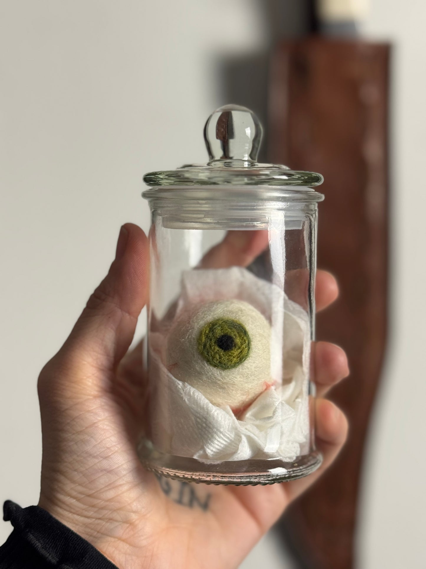 Stolen Eyeball in Jar