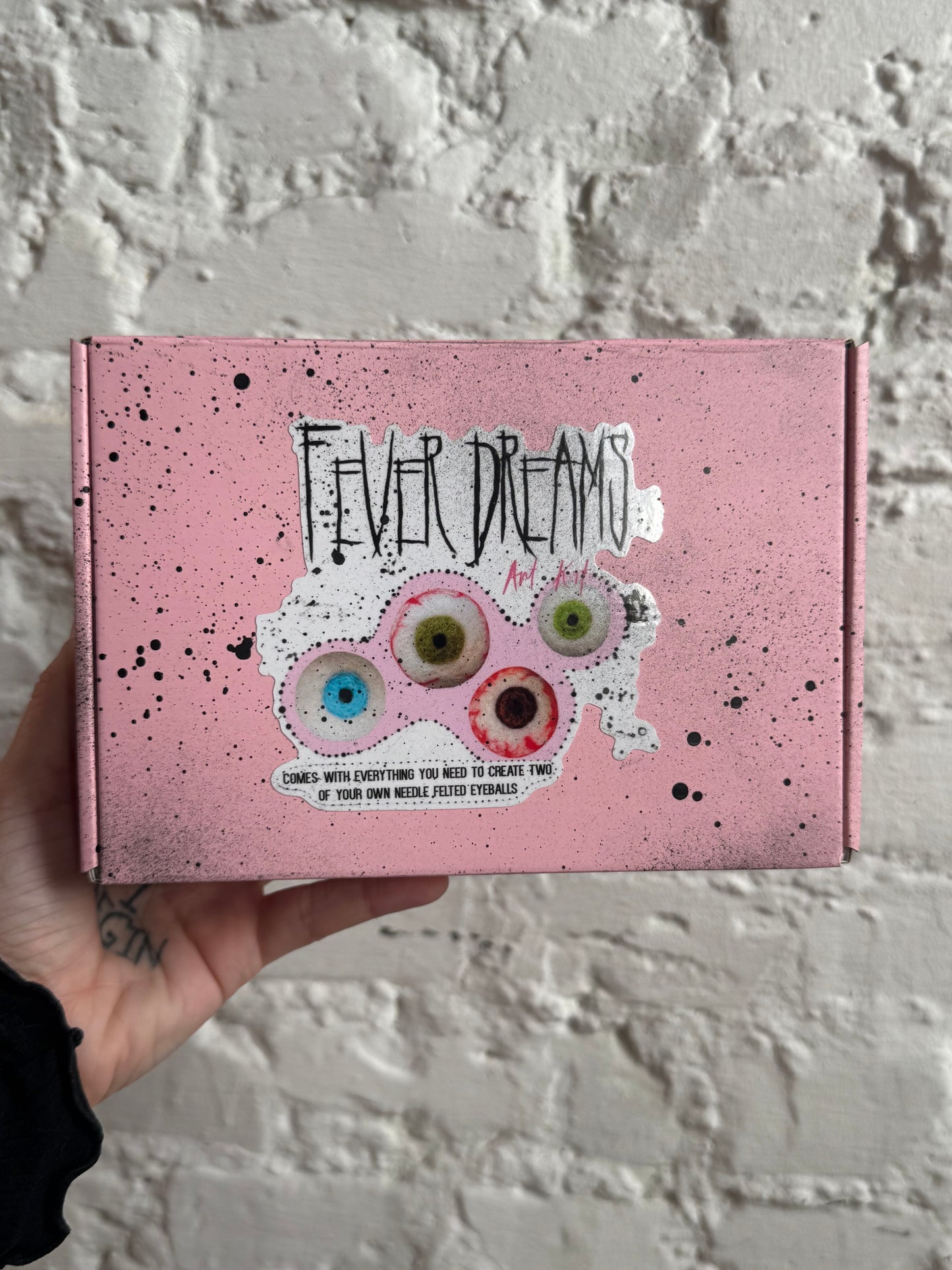 Eyeball Needle Felting Kit