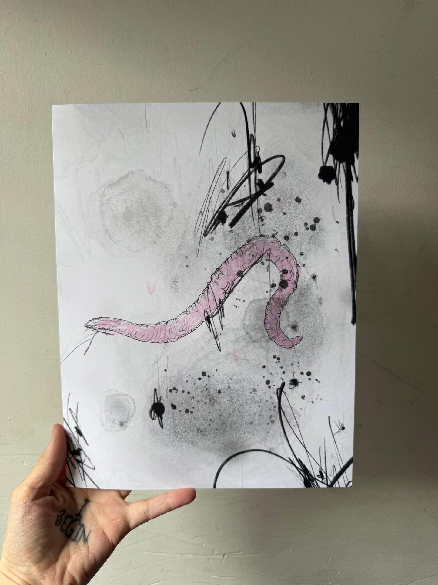 Worms Print