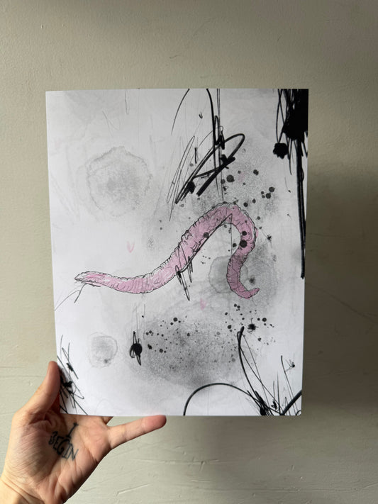Worms Print