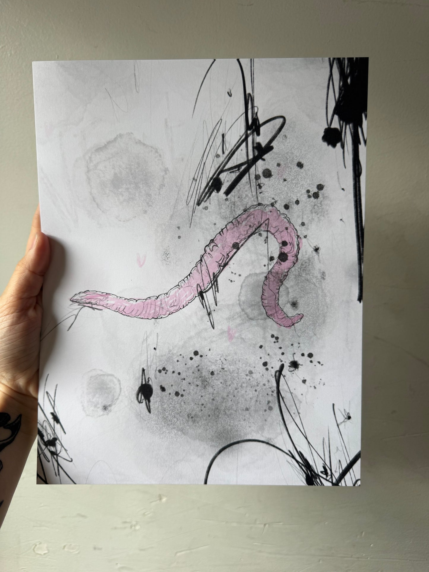 Worms Print