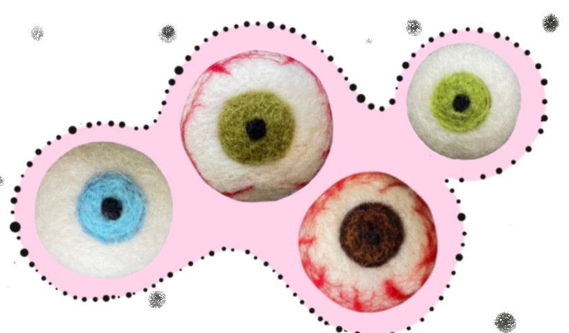 Eyeball Needle Felting Kit