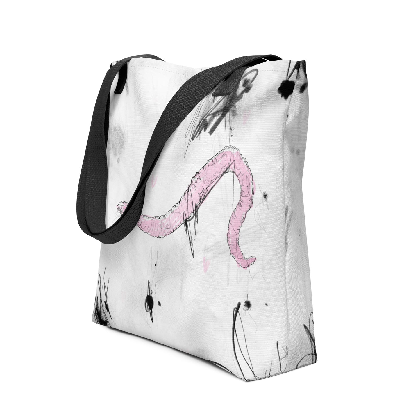 Worm Tote Bag