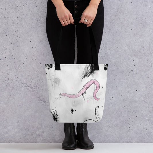 Worm Tote Bag