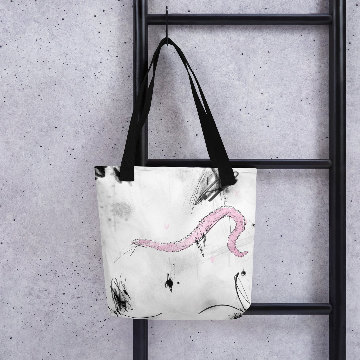 Worm Tote Bag