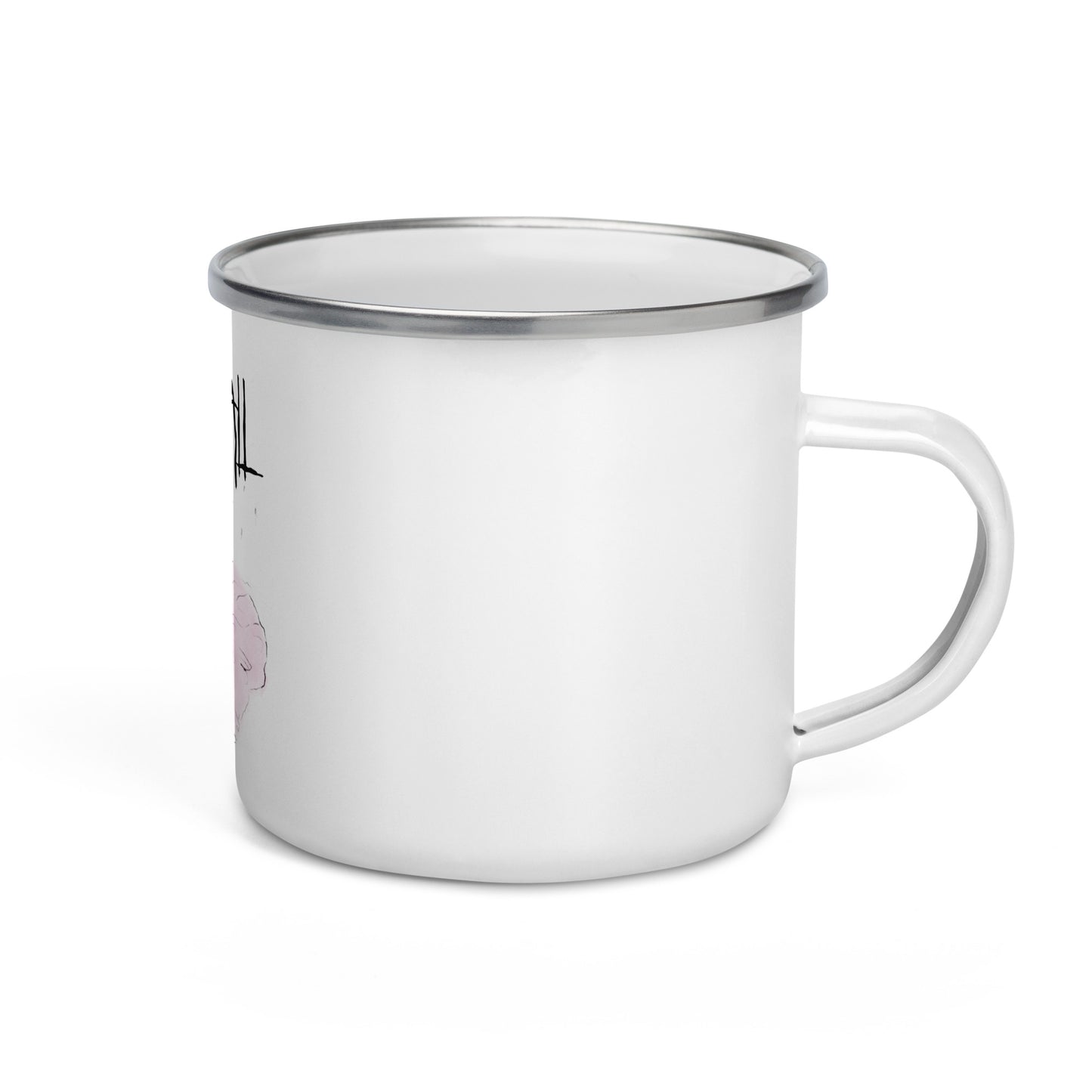 Lost It All Enamel Mug