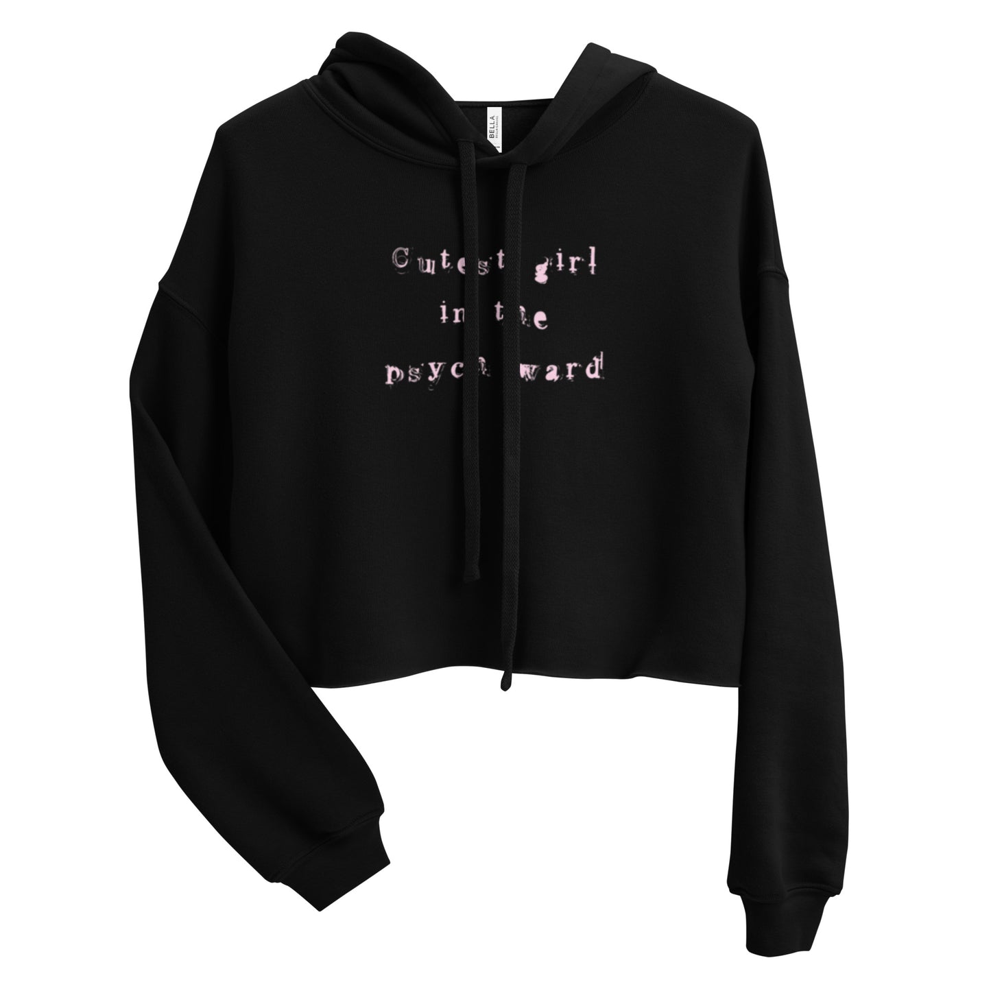 Cutest Girl (Pink) Crop Hoodie